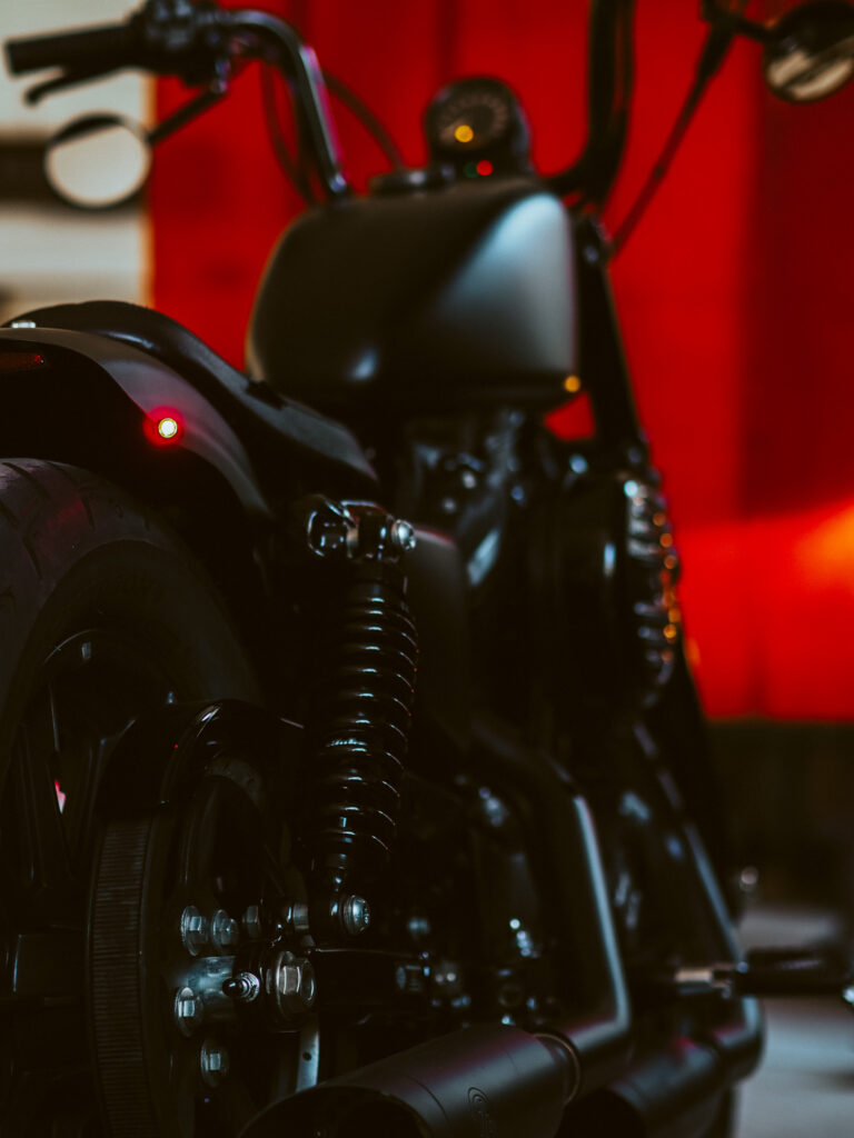 Harley Iron 883 - Umbau (Foto by Isabell Schirmer at "Next Vision #4")