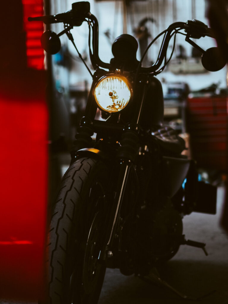 Harley Iron 883 - Umbau (Foto by Isabell Schirmer at "Next Vision #4")